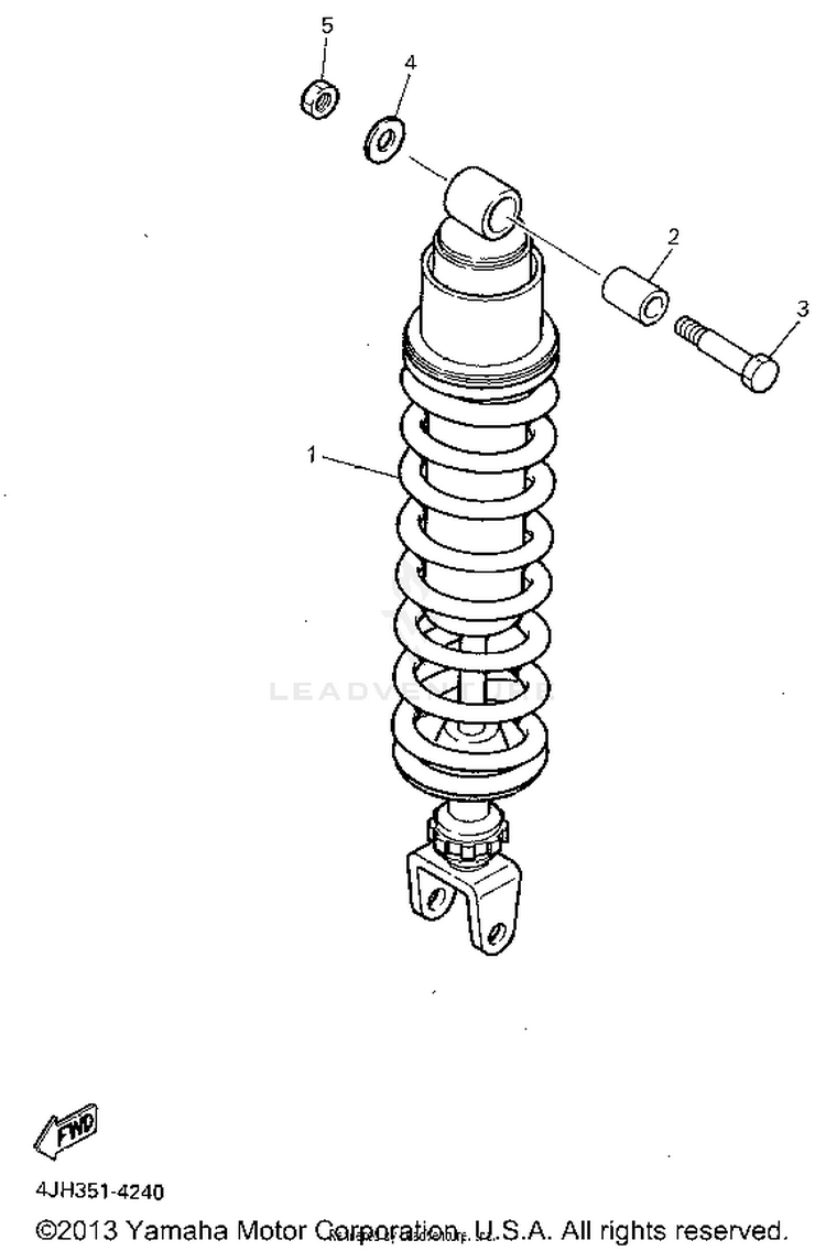 Rear Suspension Schematic