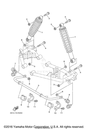 Rear Suspension Schematic