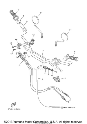 Steering Handle Cable Schematic