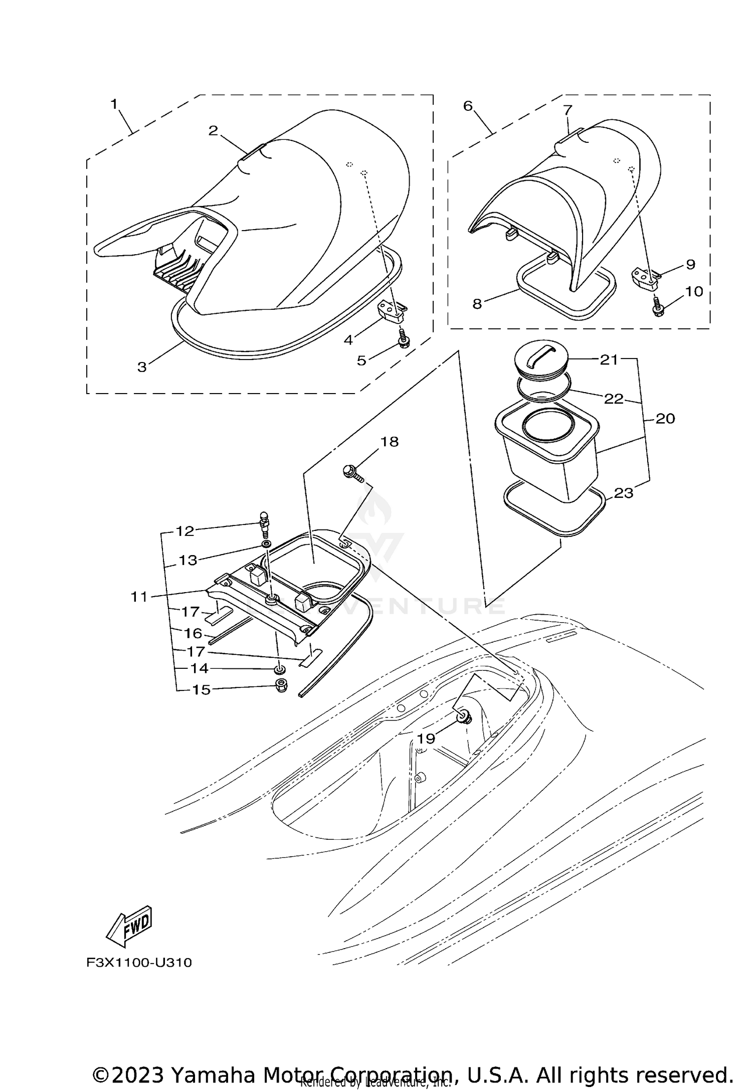 SEAT & UNDER LOCKER