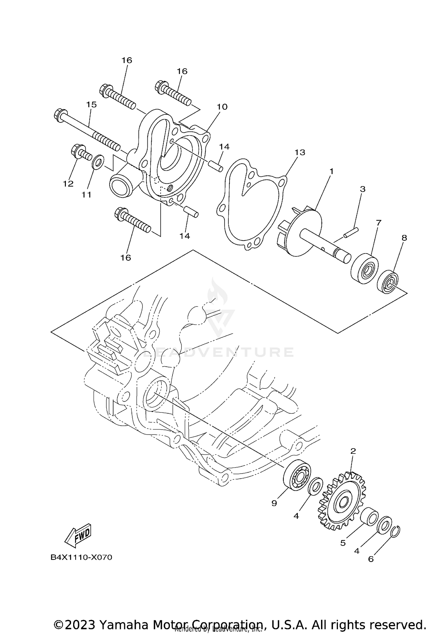 WATER PUMP