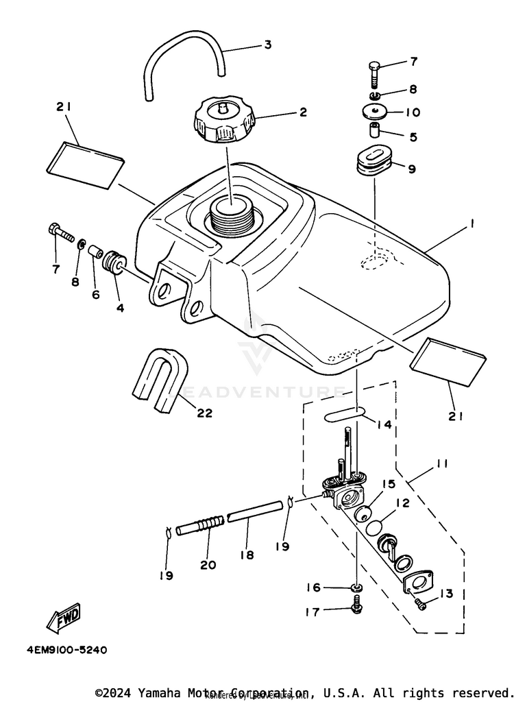 Fuel Tank Schematic