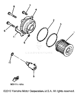 Oil Filter Schematic