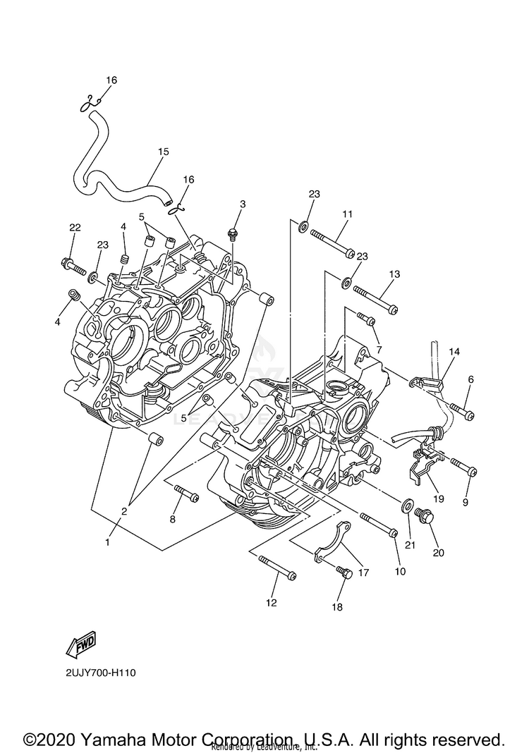 Crankcase Schematic