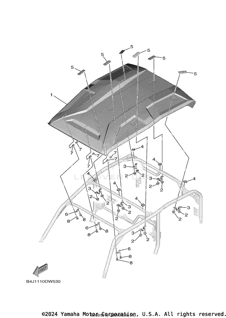 Sun Roof Schematic