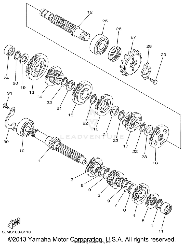 Transmission Schematic