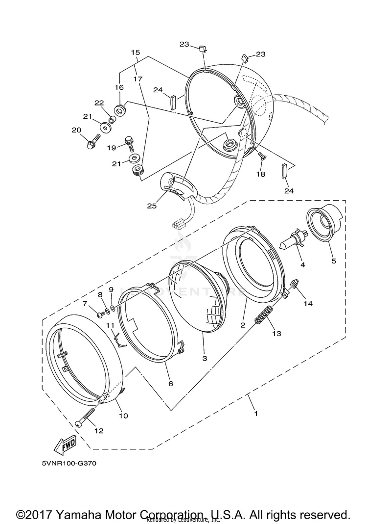 Headlight Schematic