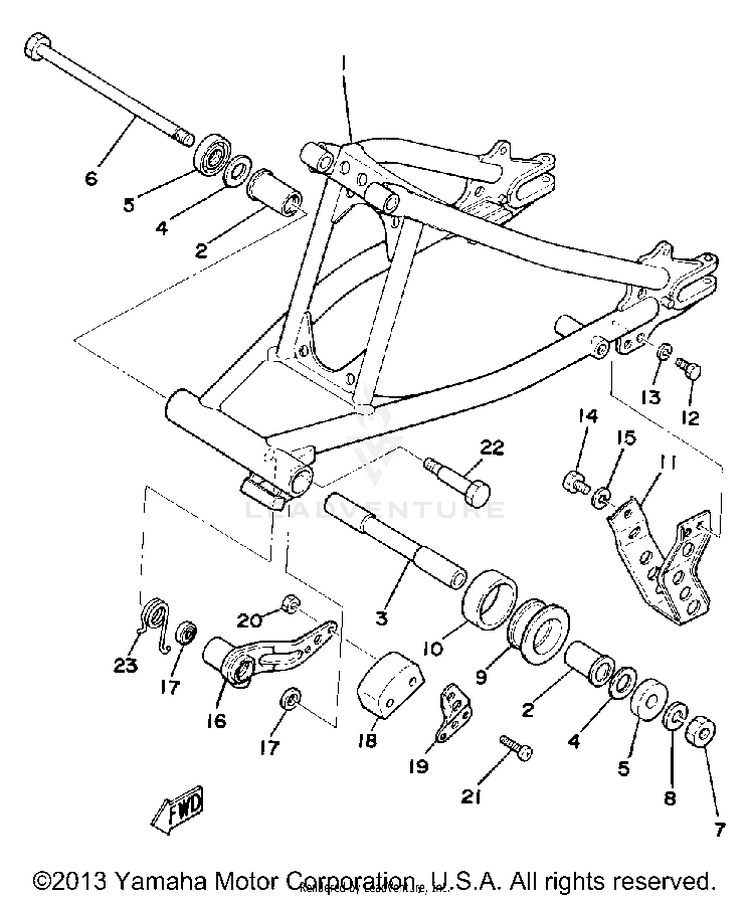 Rear Arm Schematic
