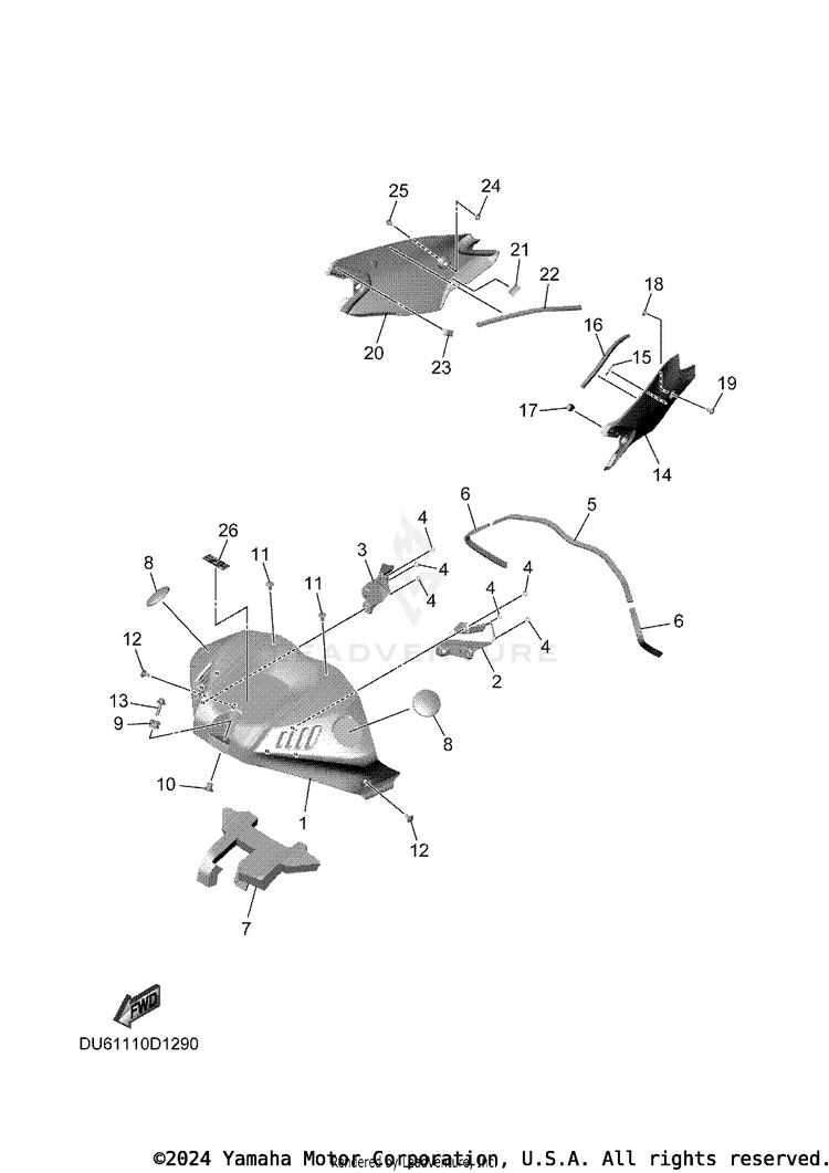 Fuel Tank 2 Schematic