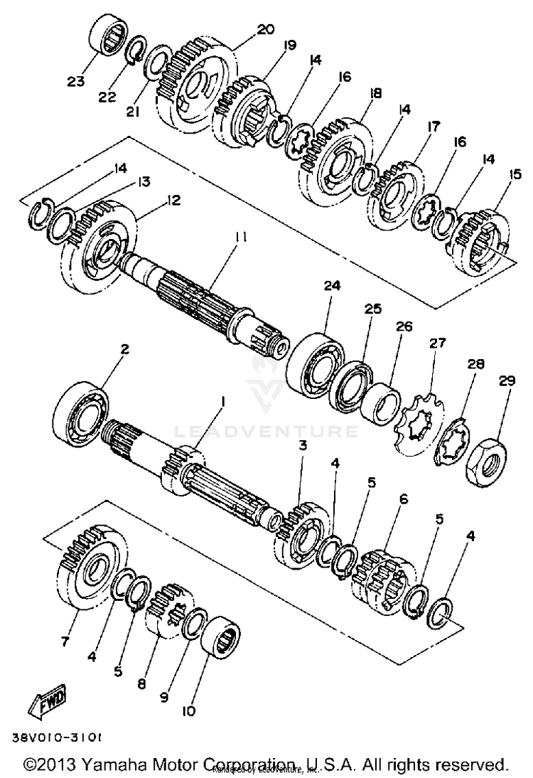Transmission Schematic