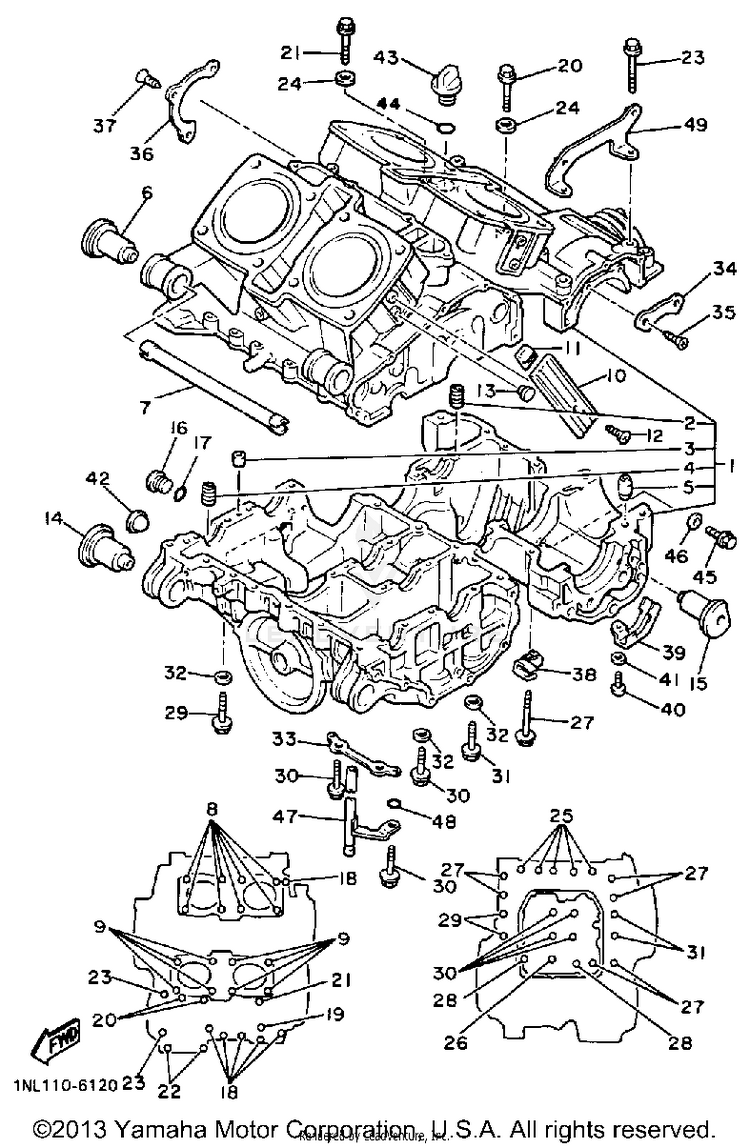Crankcase Schematic