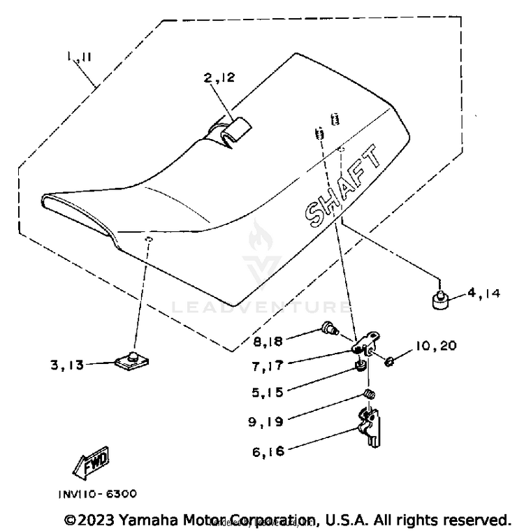 Seat Schematic