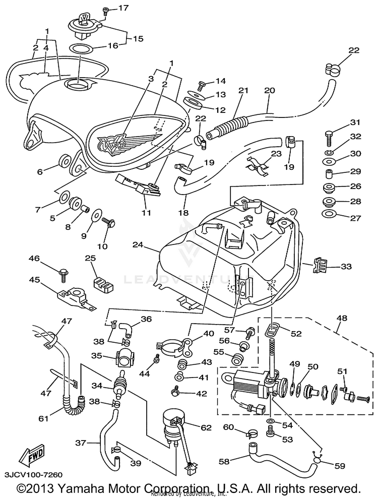 Fuel Tank Schematic