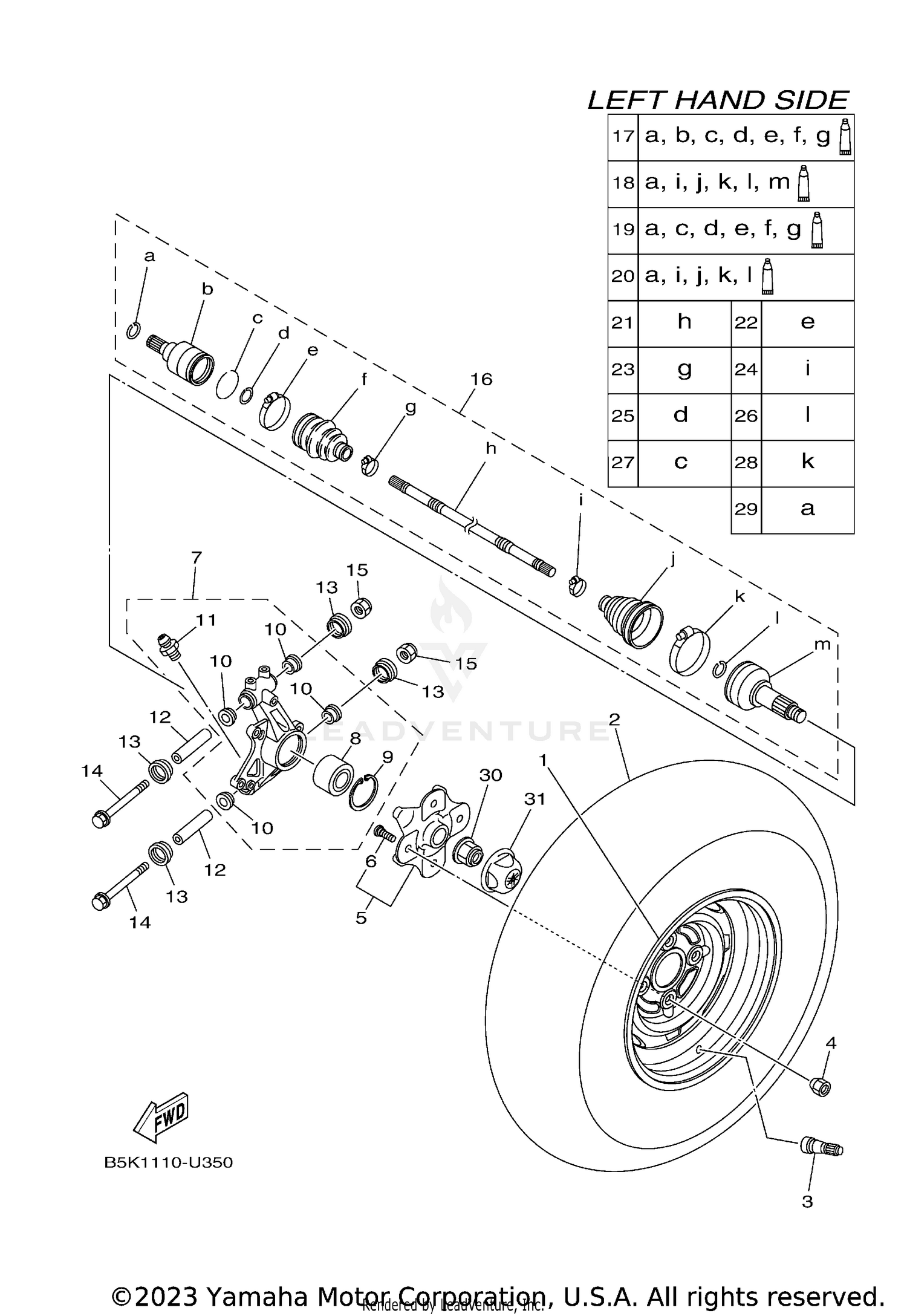 REAR WHEEL
