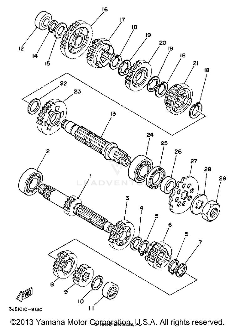 Transmission Schematic