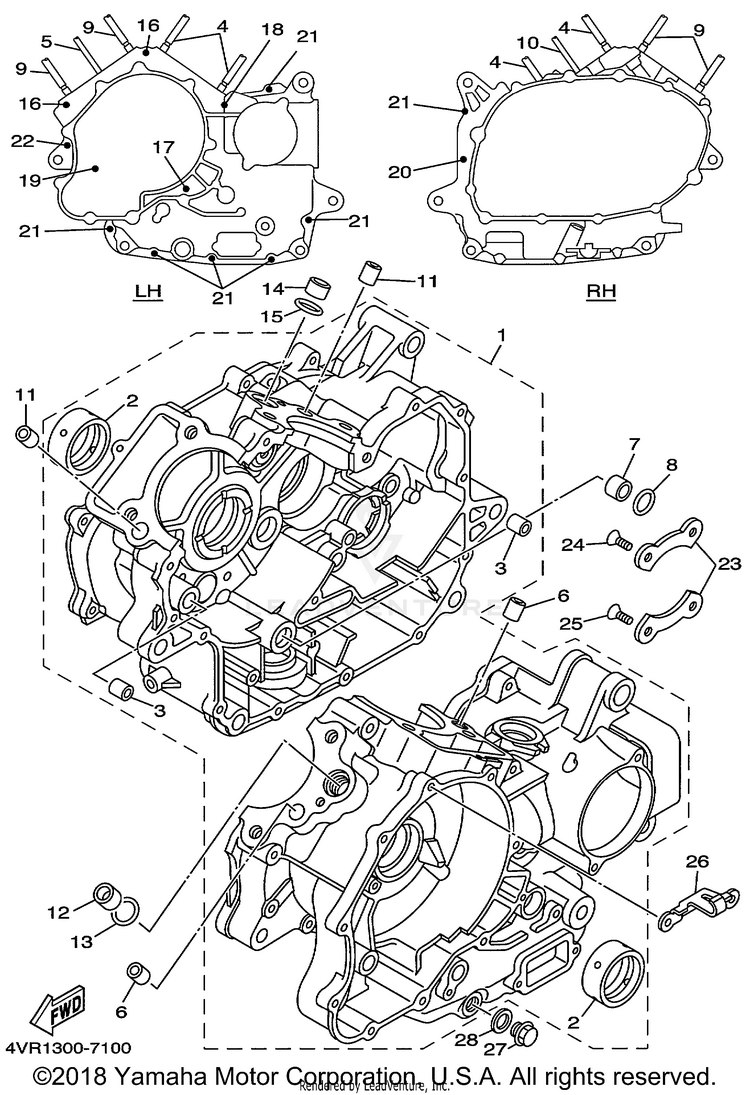 Crankcase Schematic