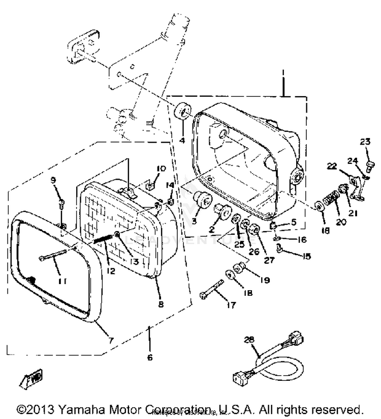 Headlight Schematic