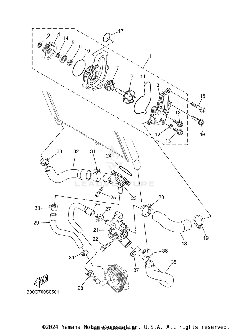 Water Pump Schematic