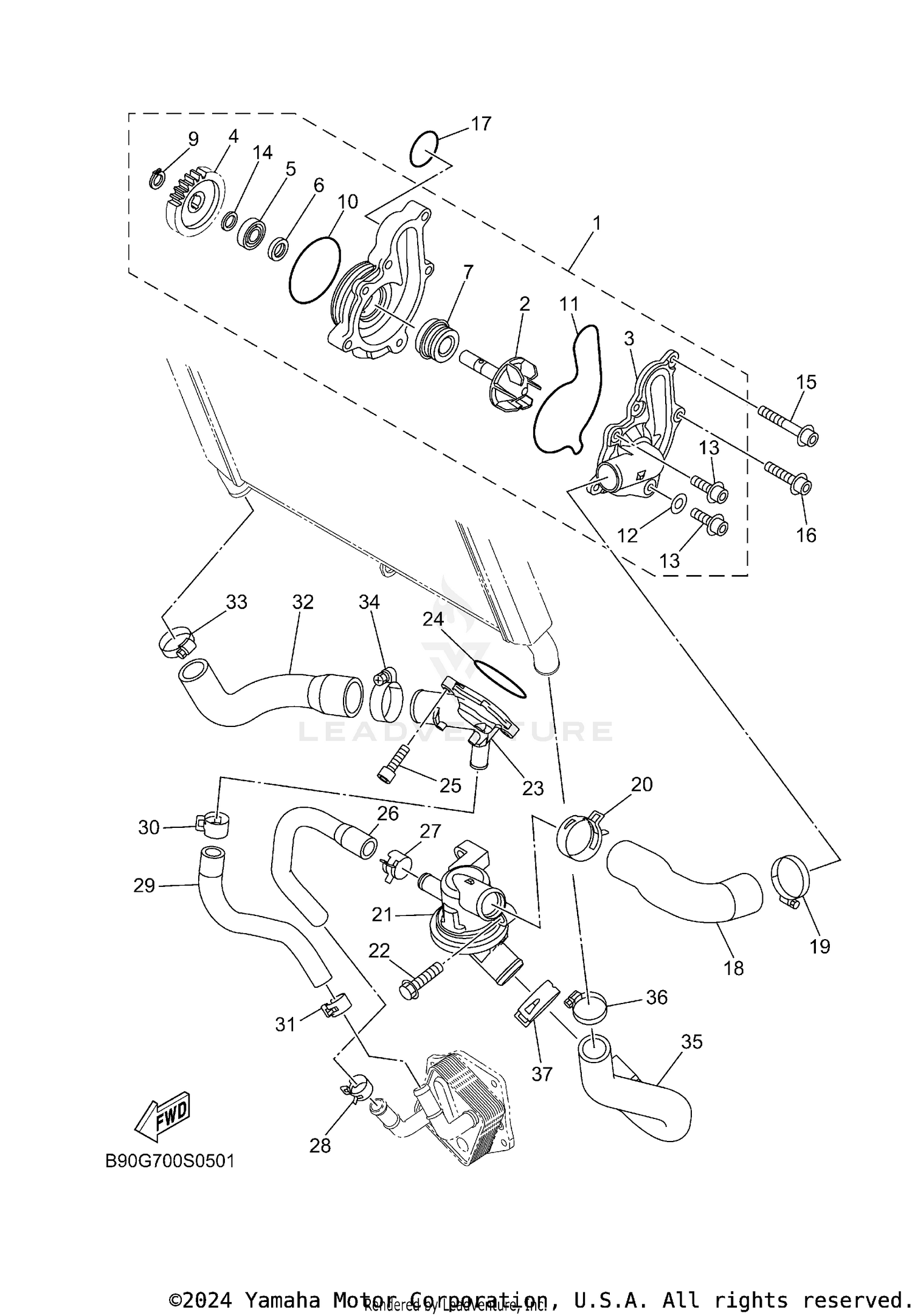 WATER PUMP