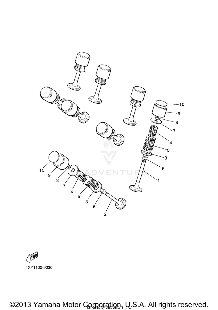 Valve VENTURE MM LIMITED EDITION (CA Ed.) - XVZ13TFSMC - 2000 Schematic
