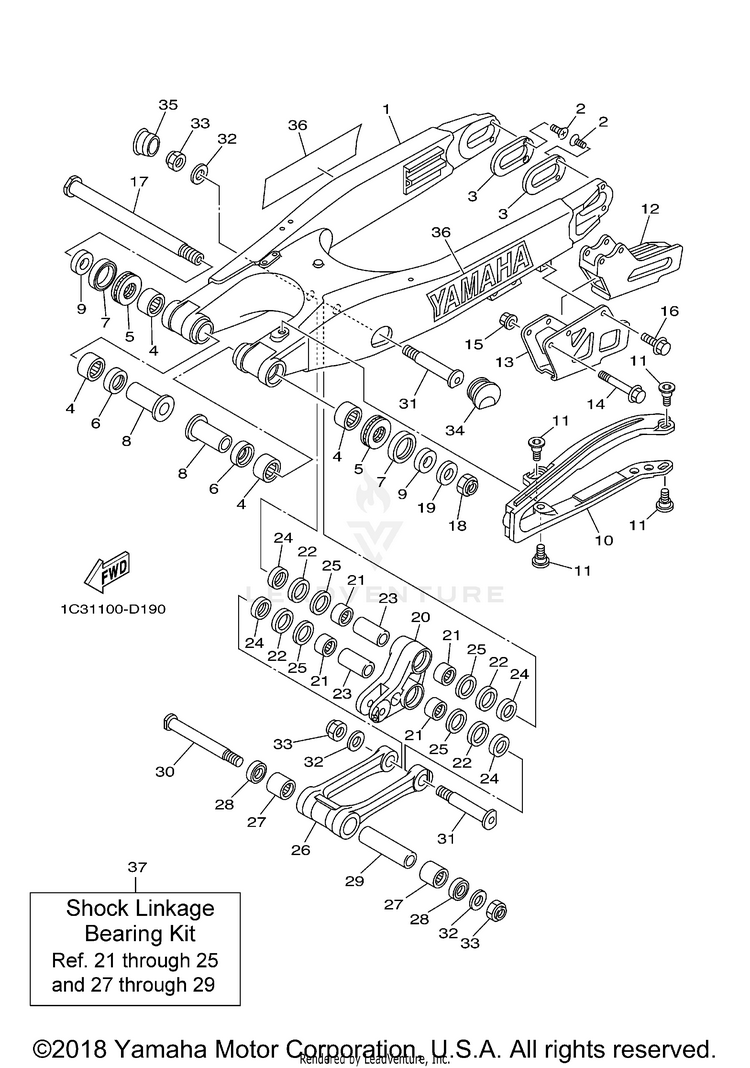 Rear Arm Schematic