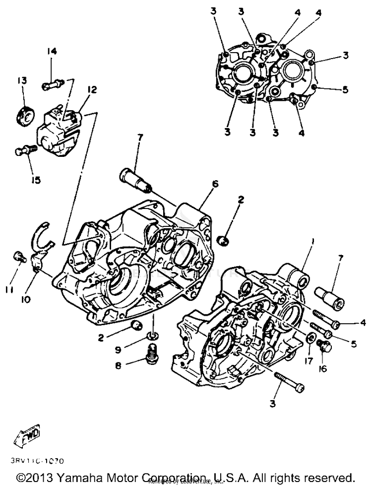 Crankcase Schematic
