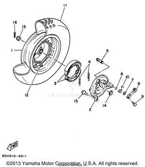 Rear Wheel Schematic