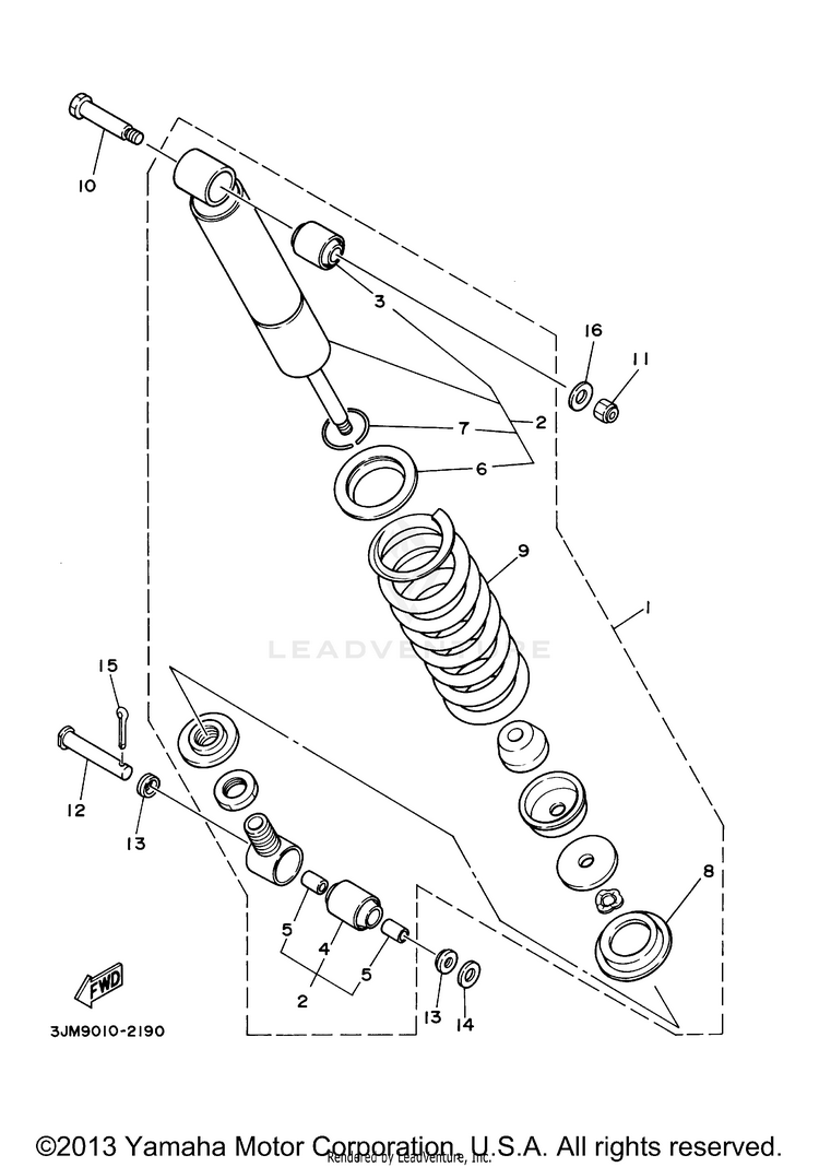 Rear Suspension Schematic