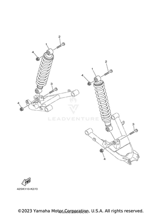 Rear Suspension Schematic