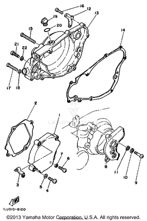 Crankcase Cover Schematic