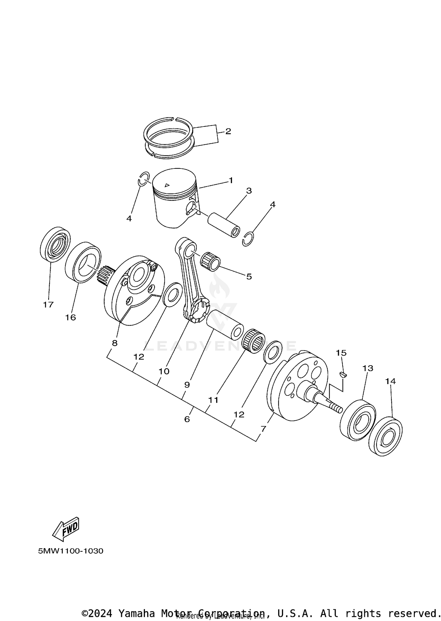CRANKSHAFT & PISTON