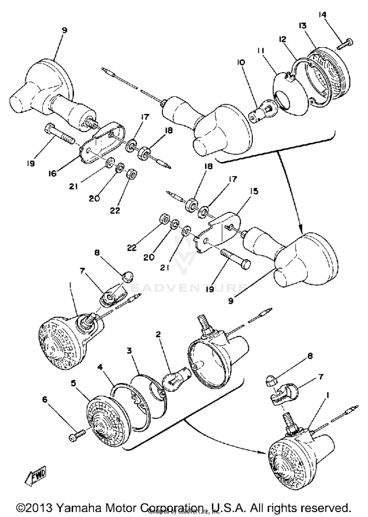 Flasher Lamp Schematic