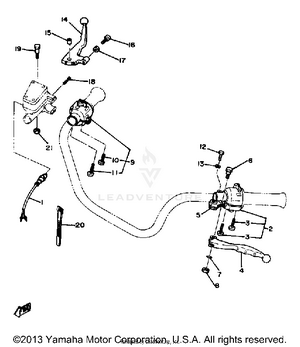 Handle Switch Lever Schematic
