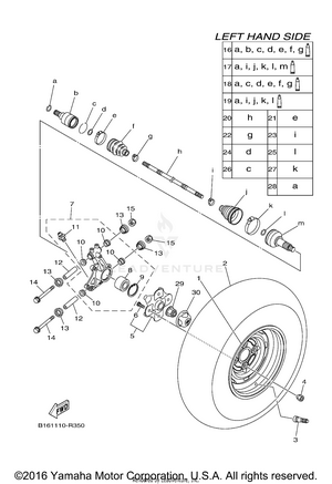 Rear Wheel Schematic