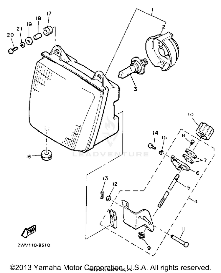 Headlight Schematic
