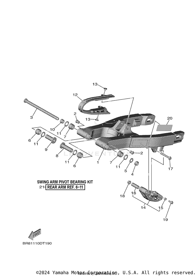 Rear Arm Schematic