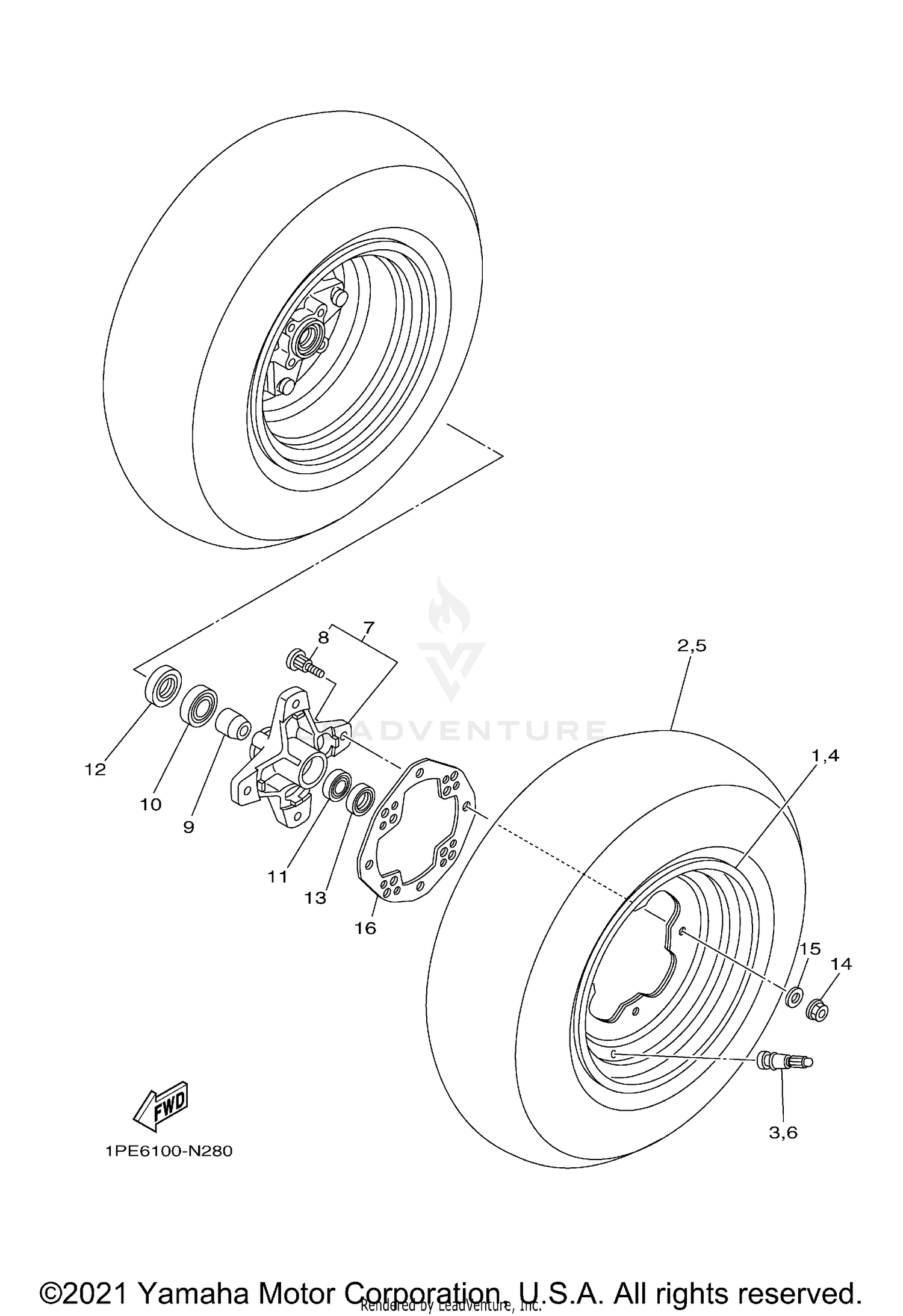 FRONT WHEEL