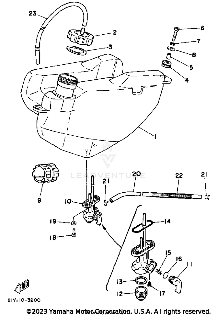Fuel Tank Schematic