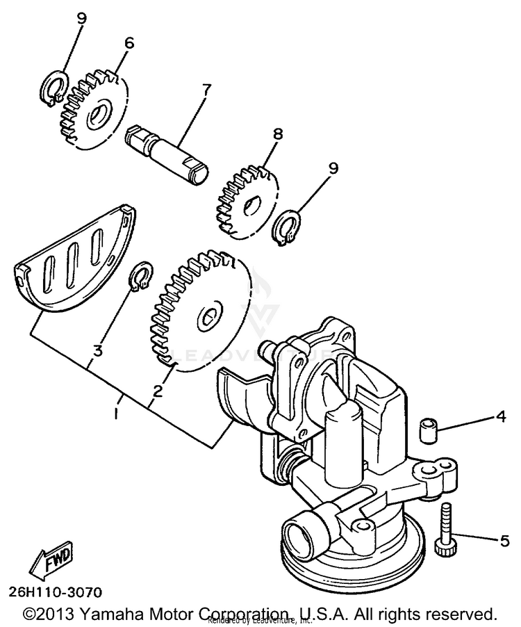 Oil Pump Schematic