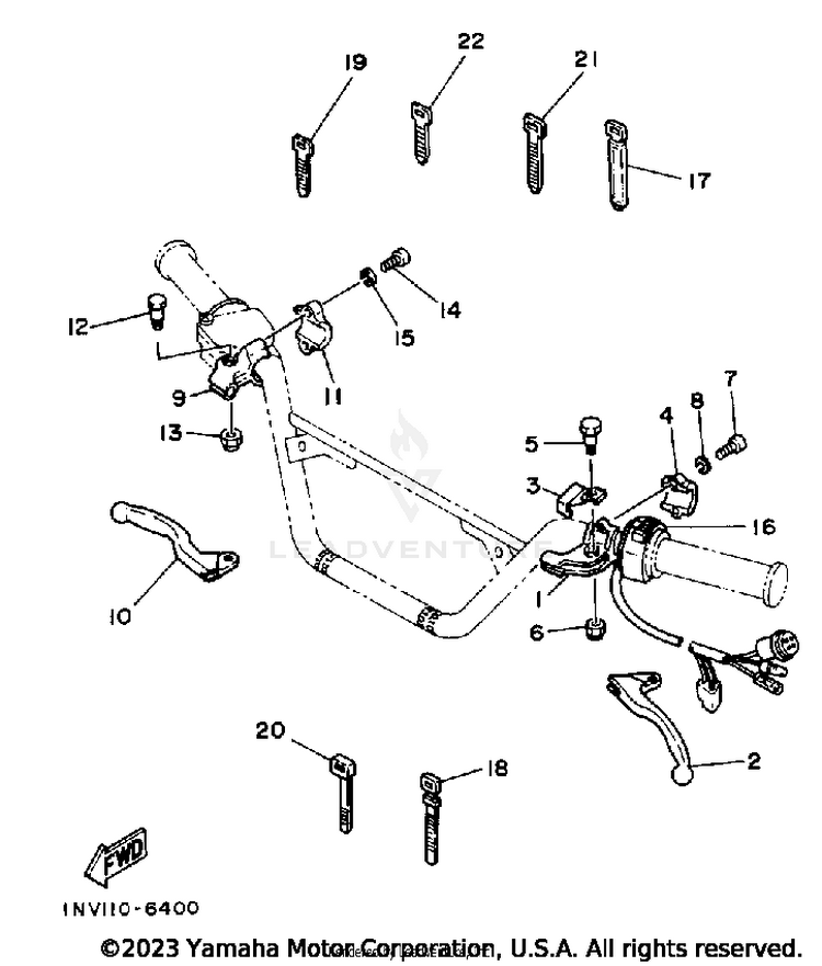 Handle Switch-Lever Schematic