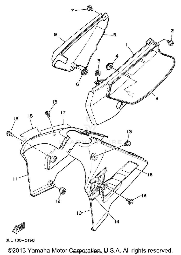 Side Cover Schematic