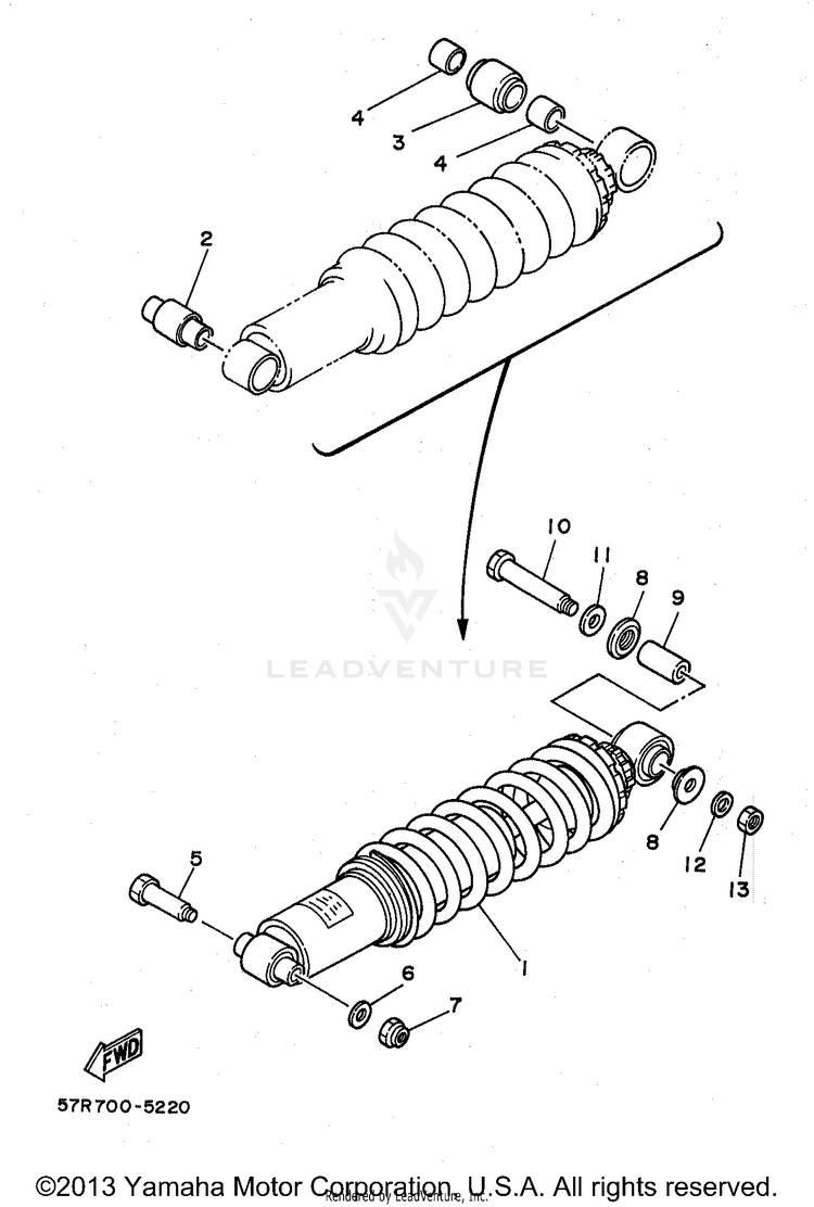 Rear Suspension Schematic
