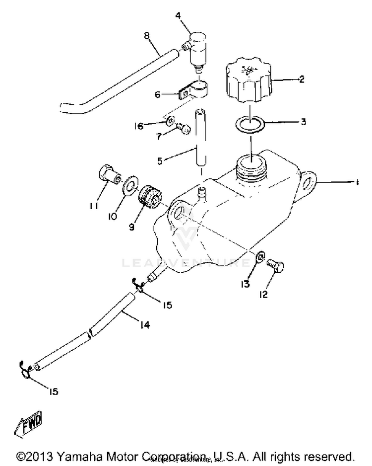 Oil Tank Schematic