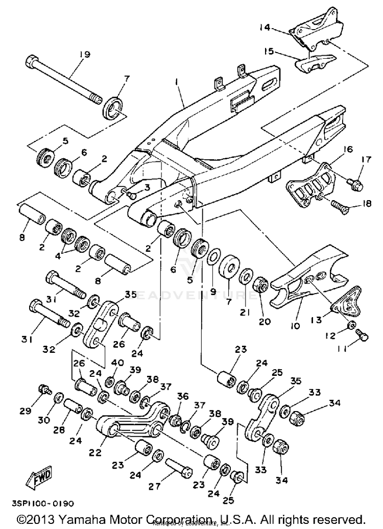 Swing Arm Schematic
