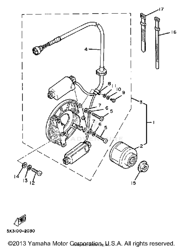 C - D - I - Magneto Schematic