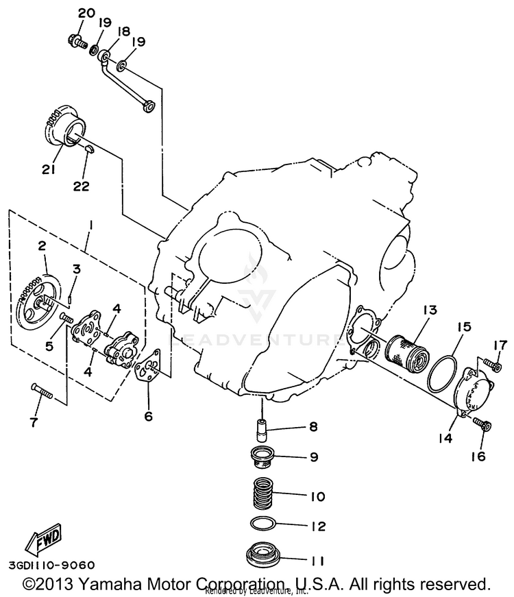 Oil Pump Schematic