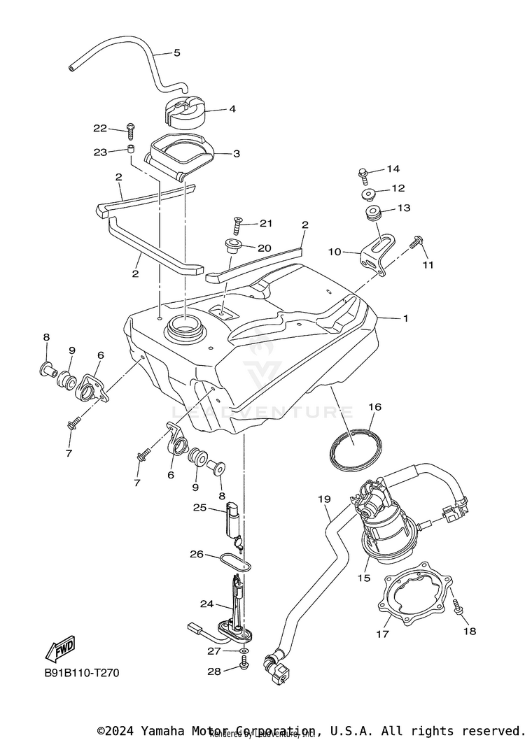 Fuel Tank Schematic