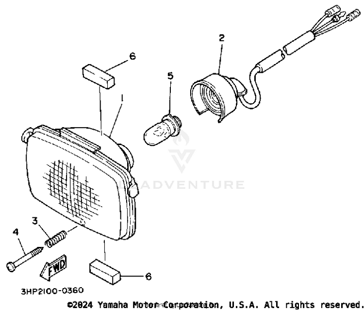 Headlight Schematic