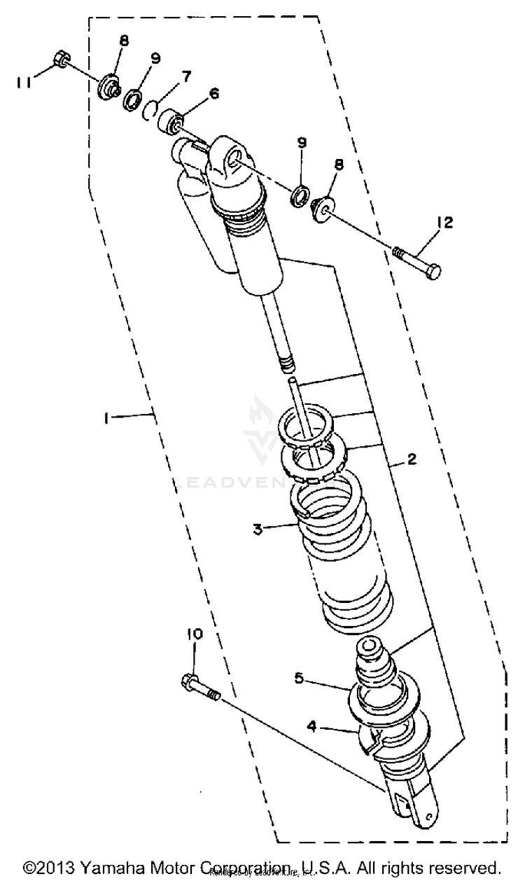 Rear Shocks Schematic