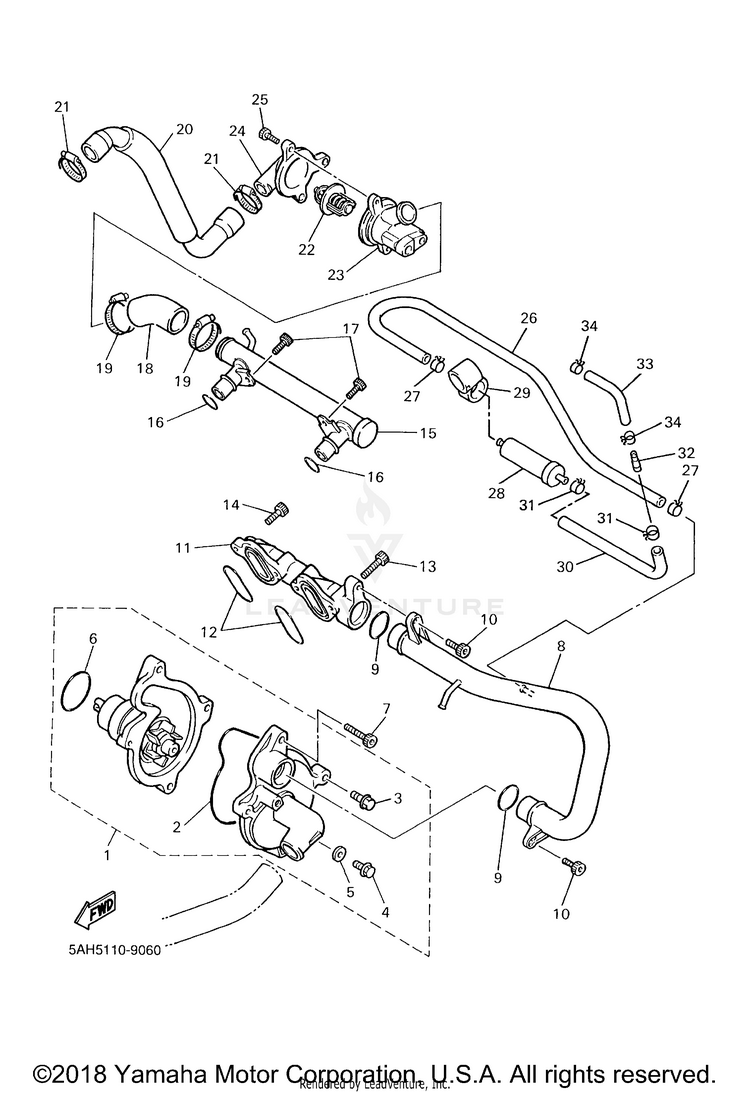 Water Pump Schematic
